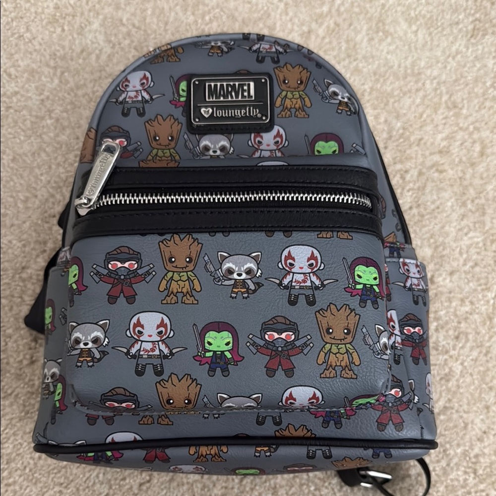 NWT Marvel Loungefly Guardians of the Galaxy Mini Backpack